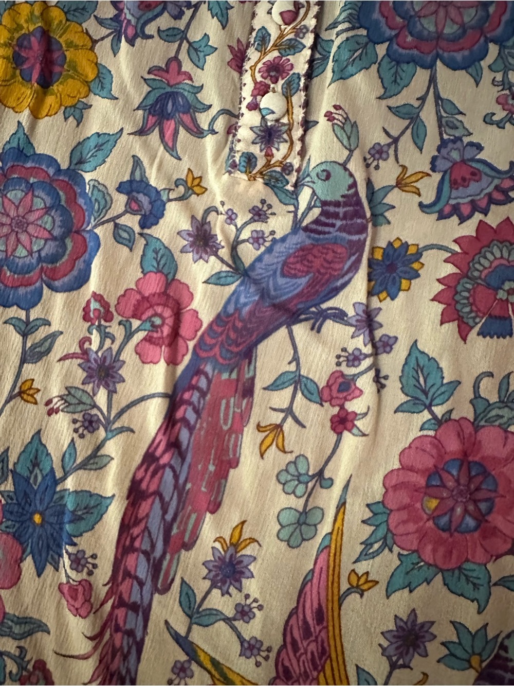 Spell Lovebird blouse in XXL chamomile EUC - Picture 6 of 9